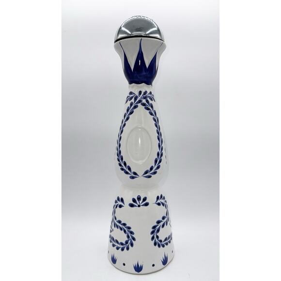 Clase Azul Reposado Empty Tequila Bottle Hand Painted Decanter 15" tall - Picture 1 of 6